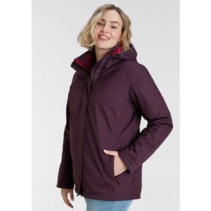 Jack Wolfskin 3-in-1-Funktionsjacke "ROSS ICE JKT", mit Kapuze