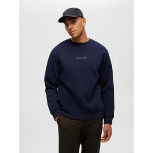 SELECTED HOMME Sweatshirt "SLHHANKIE LOGO CREW NECK SWEAT NOOS"