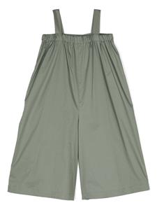 ilgufo Il Gufo Geplooid jumpsuit met wijde pijpen - Groen