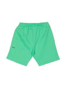 pangaiakids Pangaia Kids 365 middengewicht trainingsshorts - Groen