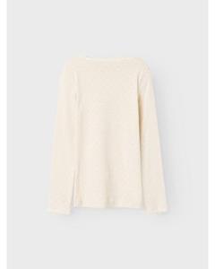 Name It Langarmshirt NKFLITTE LS XSL TOP mit Strukturmuster