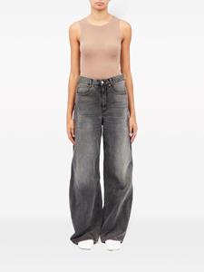 mm6maisonmargiela MM6 Maison Margiela Asymmetrische jeans - Grijs
