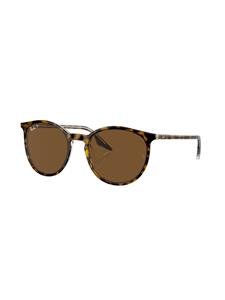Ray-Ban Zonnebril met rond montuur - Bruin
