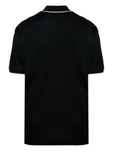 giorgioarmani Giorgio Armani Poloshirt met geborduurd logo - Blauw