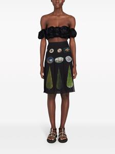 giambattistavalli Giambattista Valli Cropped top - Zwart