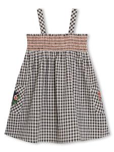 kenzokids Kenzo Kids Geruite jurk - Grijs
