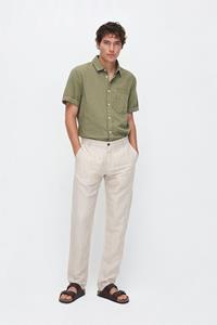 Kuyichi Herren vegan Chino-Hose Darren Sand Melange