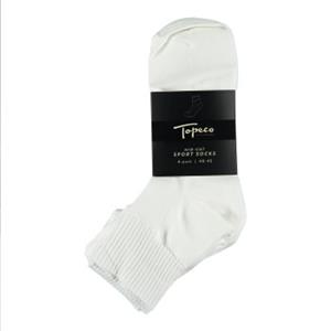 Topeco 4 stuks Mid Cut Sport Socks 