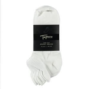 Topeco 4 stuks Low Cut Sport Socks 