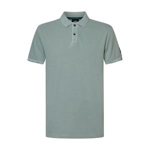 Petrol Industries - Heren Klassieke Polo Dune - Blauw