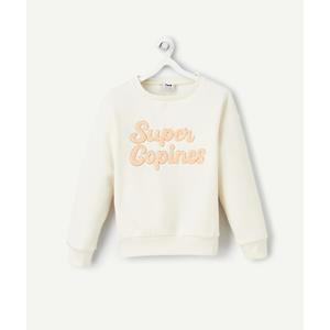 TAPE A L'OEIL Sweater in molton met ronde hals.