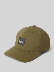 Quiksilver Baseballpet met labelpatch, model 'ADAPTED'