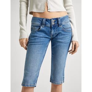 Pepe Jeans Jeansshorts SLIM CROP LW aus Baumwolle