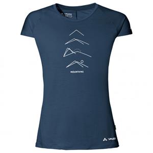 Vaude  Women's Tekoa Wool - Merinoshirt, dark sea uni