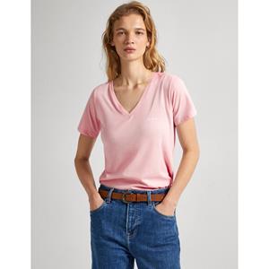 Pepe jeans T-shirt met korte mouwen en V-hals