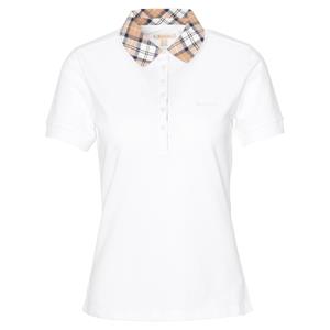 Barbour Dames Polo Malvern white/primrose