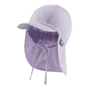 Sterntaler Peaked cap met nekbescherming mat groen