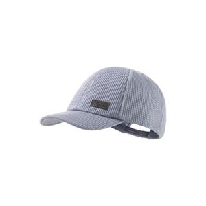 Sterntaler Baseballpet wafel piqué grijs-blauw