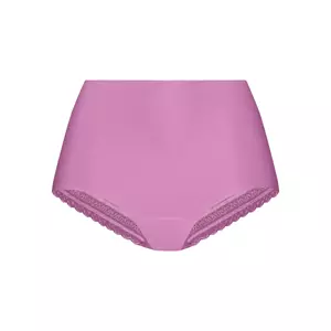 Ten Cate dames secrets kanten taille slip - Invisible - Colours - Kanten hoge dames maxi slip naadloos