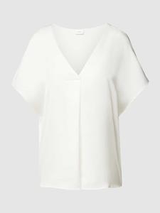 Vila Satijnen blouse, korte mouwen