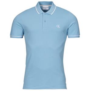 Calvin Klein Jeans Poloshirt "TIPPING SLIM POLO", mit Logomarkenlabel