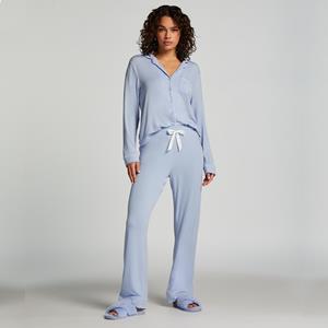 Hunkemöller Jersey Essential Pyjamabroek, Kleur: Hydrangea