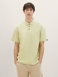 TOM TAILOR Denim Poloshirt Relaxed Poloshirt mit Bio-Baumwolle