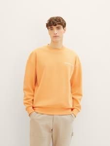 TOM TAILOR Denim Hoodie Relaxed Sweatshirt mit recyceltem Polyester
