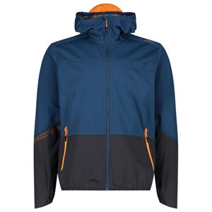 CMP  Jacket Fix Hood Poly Pongee - Softshelljack, blauw
