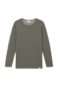 Nowadays Nowdays sweater plated knit nai0208d2 764 vineyard green