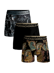 Muchachomalo Jongens 3-pack boxershorts free as a bird explore