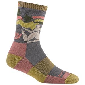 Darn Tough - Women's Trailblazer Micro Crew Lightw. w. Cushion - Wandelsokken, grijs