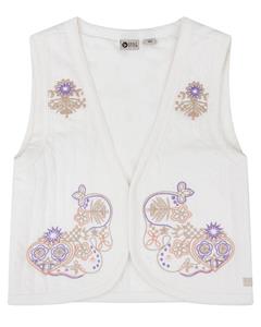 Daily7-collectie Gilet Padded organic (off white)