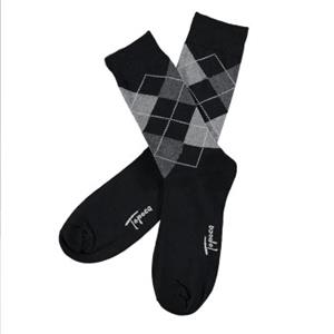 Topeco 3 stuks Mens Classic Socks Argyle 