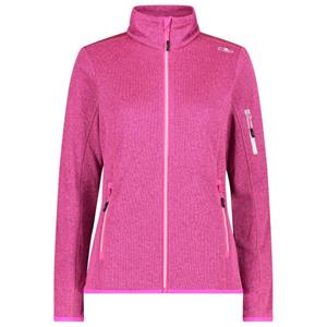 CMP  Women's Jacket Knitted + Mesh - Fleecevest, roze