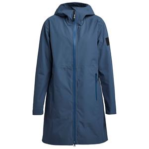 Tenson - Women's Misty Shell Parka - Lange jas, blauw