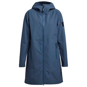 Tenson  Women's Misty Shell Parka Woman - Lange jas, blauw