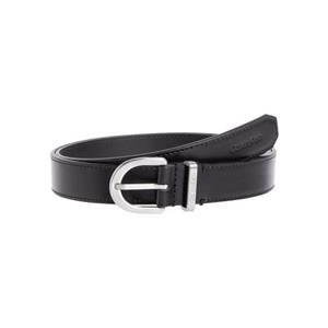 Calvin Klein Ledergürtel CK MUST METAL LOO mit goldfarbener Schnalle