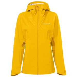 Vaude  Women's Simony 2,5L Jacket IV - Regenjas, geel