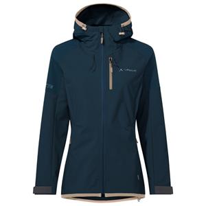 Vaude  Women's Elope Storm Jacket - Softshelljack, blauw