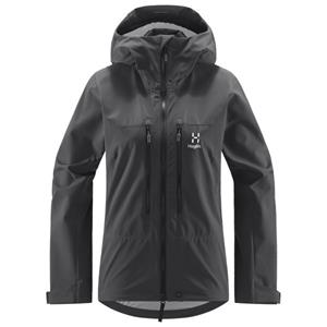 Haglöfs - Women's Roc Sight Softshell Jacket - Softshelljack, grijs/zwart