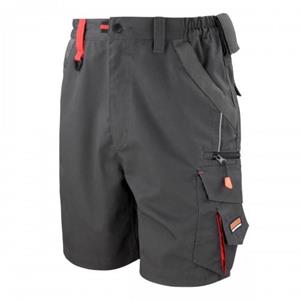 WORK-GUARD by Result Result Workguard unisex technische werkshorts 2XL zwart/grijs