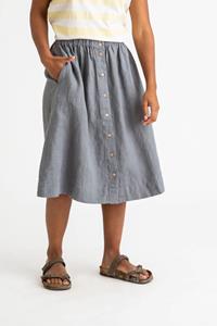 MATONA Damen vegan Midirock Sturmblau