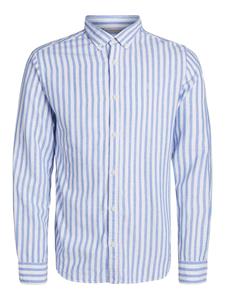 Jack and Jones Jprccmaze Linen Shirt L/s Button Do: