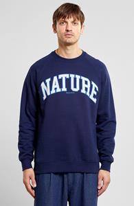 DEDICATED Herren vegan Pullover Malmoe Nature Navy