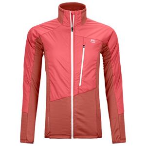 Ortovox  Women's Westalpen Swisswool Hybrid Jacket - Wollen vest, rood