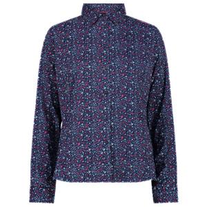 CMP  Women's Longsleeve Shirt with Pattern - Blouse, blauw