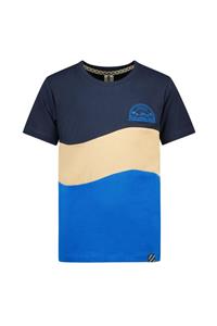 B.Nosy Jongens t-shirt - Fabian - Navy blauw