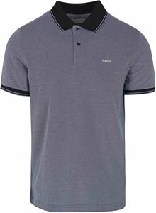 Gant T-Shirt 4-COL OXFORD SS PIQUE, DUSTY BLUE SEA