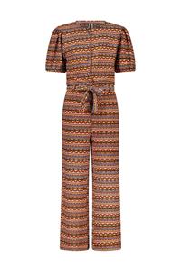 B.Nosy Meisjes jumpsuit - Babette - Blush aztec AOP